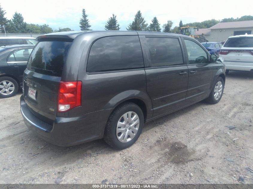 2016 DODGE GRAND CARAVAN SE - 2C4RDGBG3GR143166