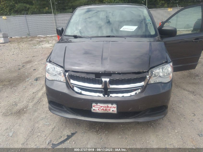 2016 DODGE GRAND CARAVAN SE - 2C4RDGBG3GR143166