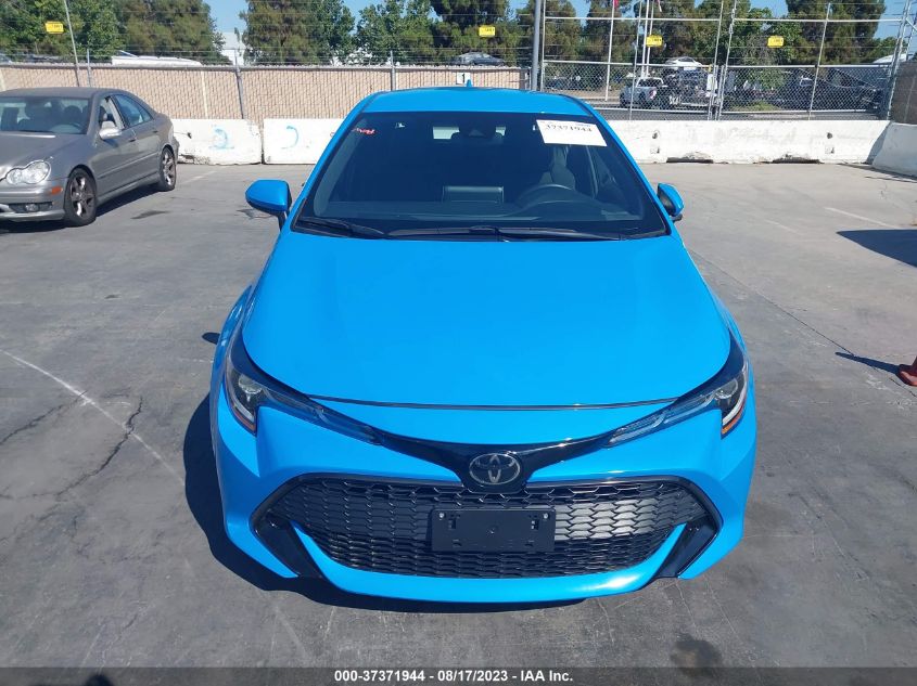 2019 TOYOTA COROLLA HATCHBACK SE/XSE JTNK4RBE3K3041102