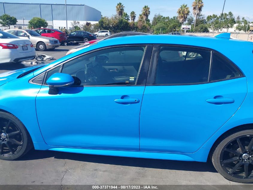 2019 TOYOTA COROLLA HATCHBACK SE/XSE JTNK4RBE3K3041102