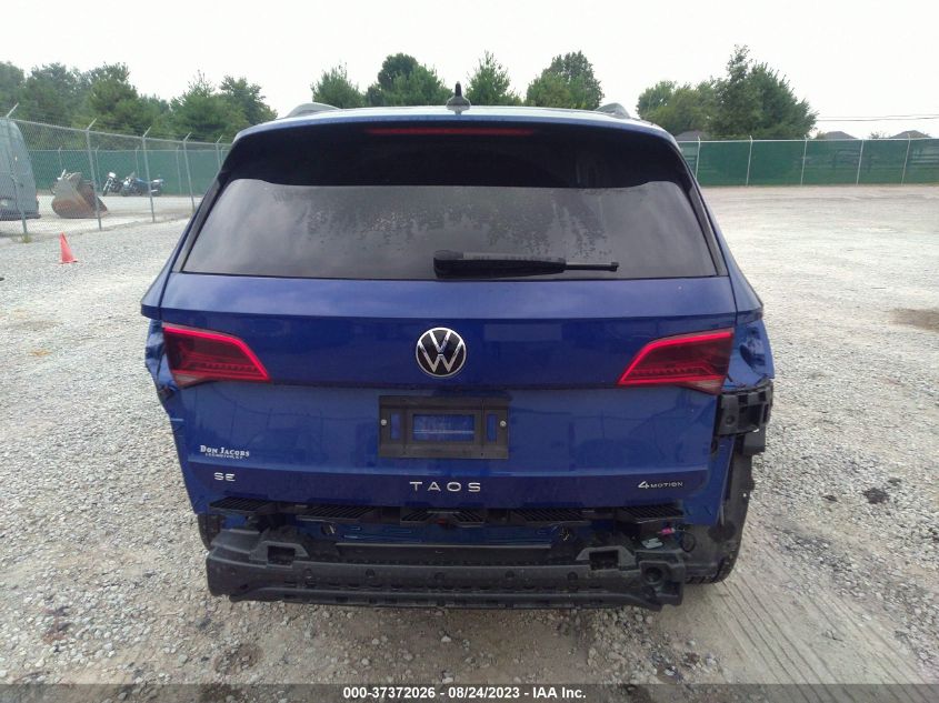 2022 VOLKSWAGEN TAOS SE - 3VVPX7B28NM082518
