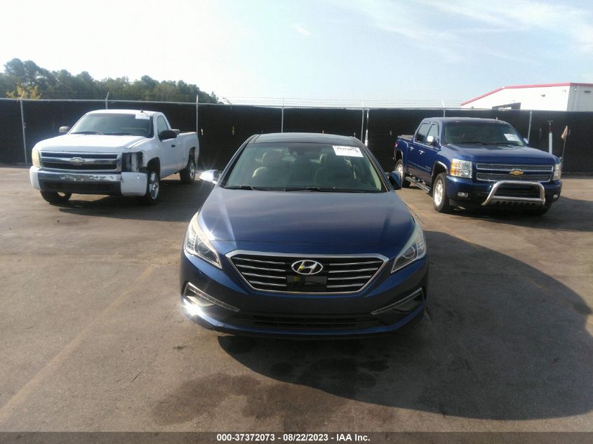 2015 HYUNDAI SONATA 2.4L LIMITED - 5NPE34AFXFH018668