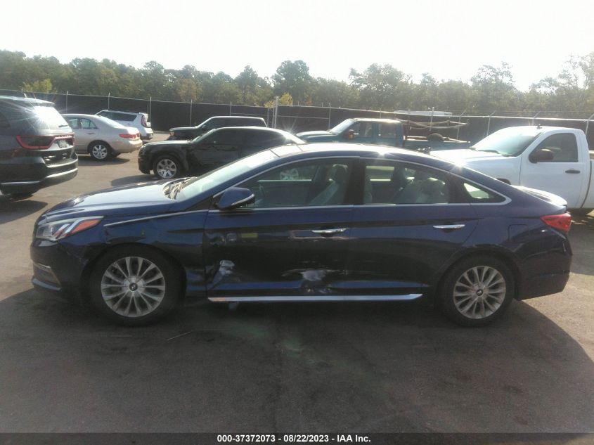 2015 HYUNDAI SONATA 2.4L LIMITED - 5NPE34AFXFH018668