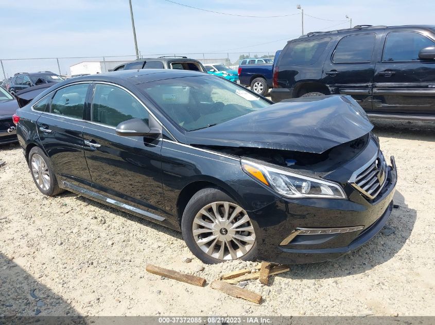 2015 HYUNDAI SONATA 2.4L LIMITED - 5NPE34AFXFH122819