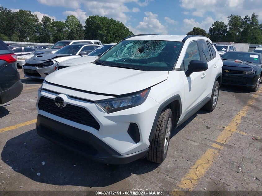 VIN 2T3H1RFV4KC009596 2019 TOYOTA RAV4 LE
