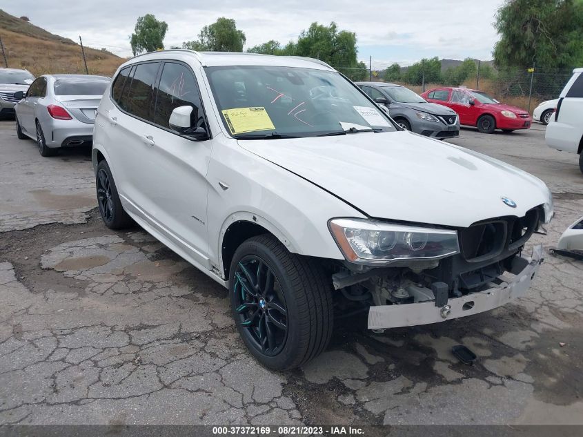 2016 BMW X3 XDRIVE28I - 5UXWX9C59G0D89654