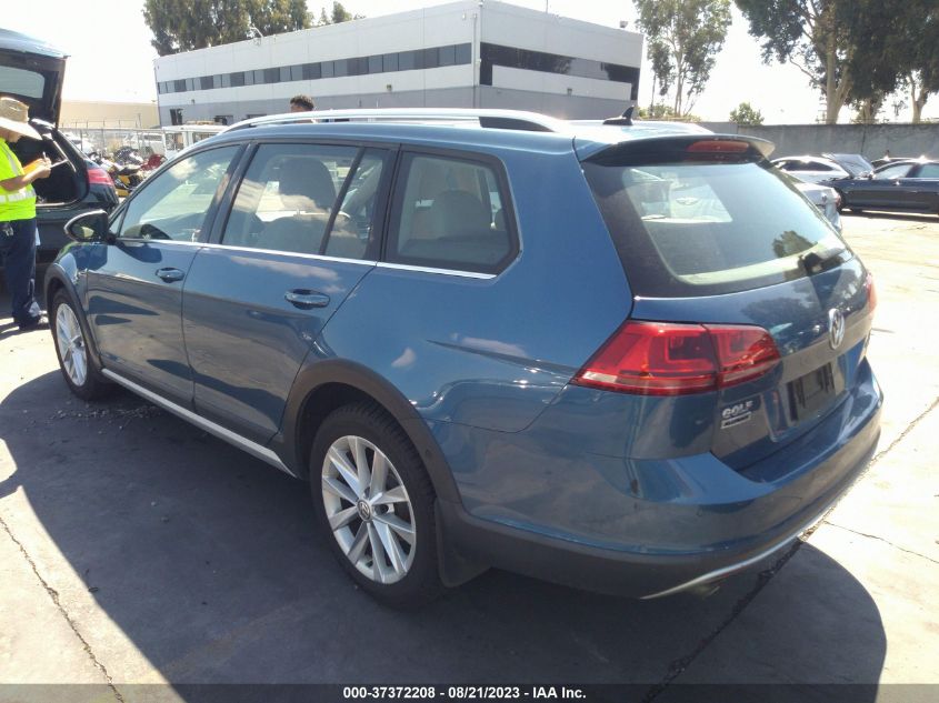 2017 VOLKSWAGEN GOLF ALLTRACK S/SE/SEL 3VWH17AUXHM543923