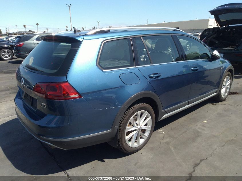 2017 VOLKSWAGEN GOLF ALLTRACK S/SE/SEL 3VWH17AUXHM543923