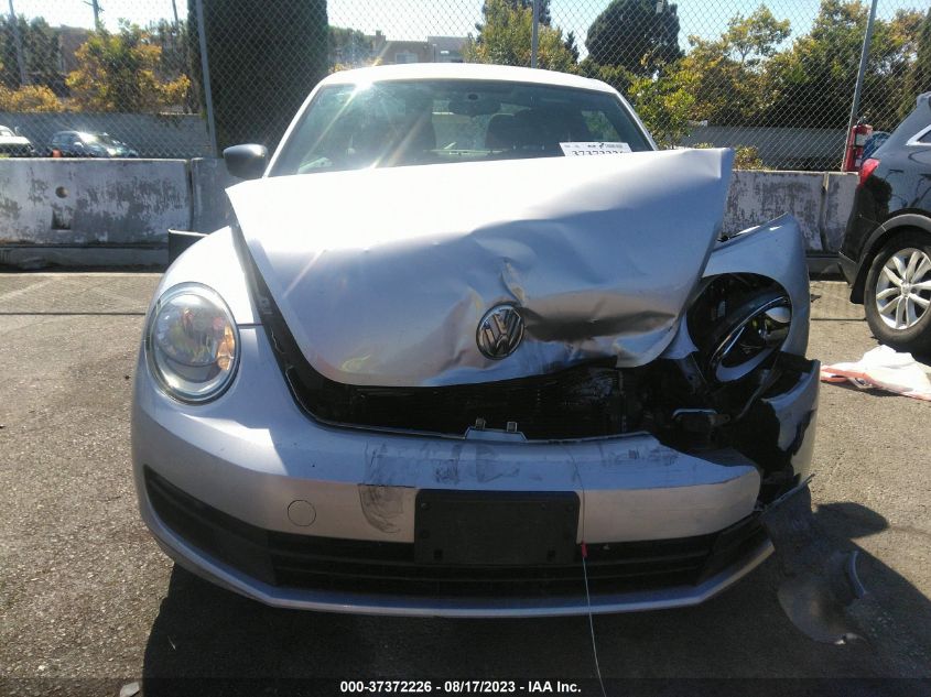 2014 VOLKSWAGEN BEETLE COUPE 1.8T ENTRY - 3VWF17AT6EM650753