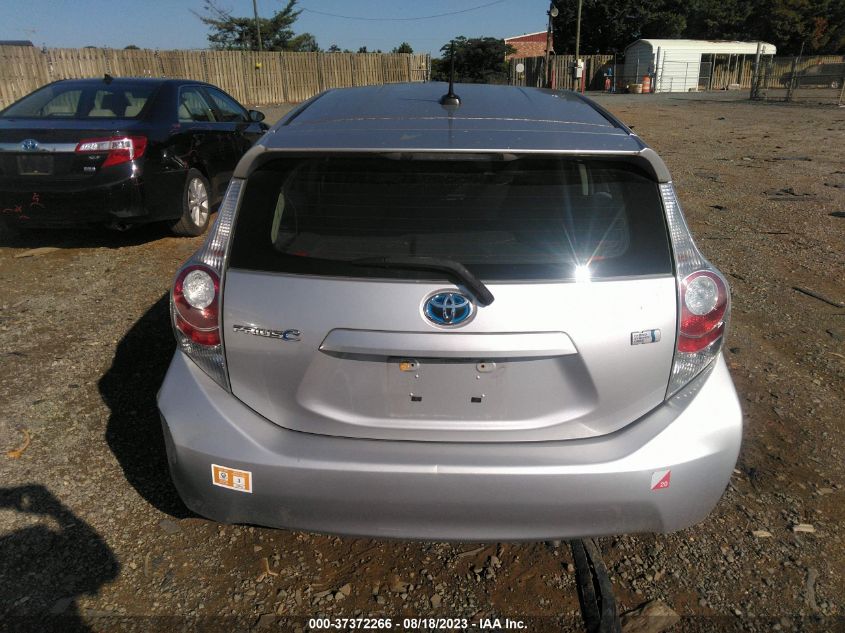 2014 TOYOTA PRIUS C ONE/THREE/TWO/FOUR - JTDKDTB31E1068329