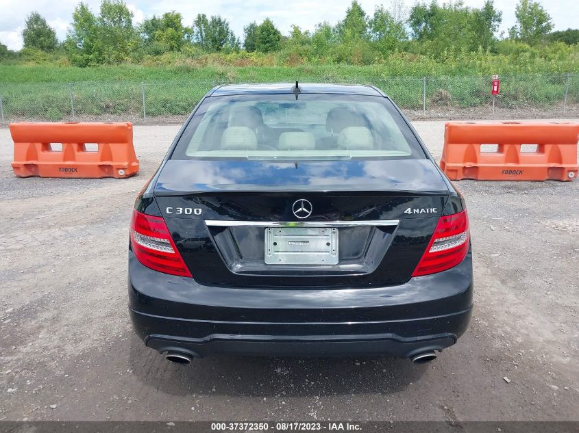 2014 MERCEDES-BENZ C-CLASS C 300 - WDDGF8AB6EA949216