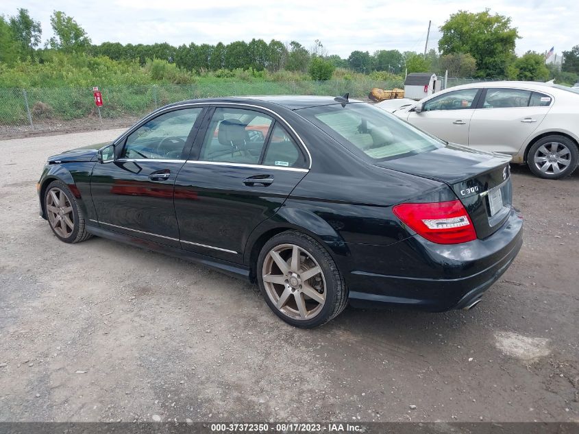 2014 MERCEDES-BENZ C-CLASS C 300 - WDDGF8AB6EA949216
