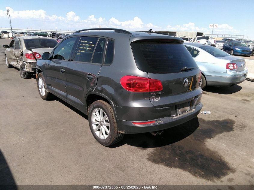 2018 VOLKSWAGEN TIGUAN LIMITED WVGAV7AX2JK005793