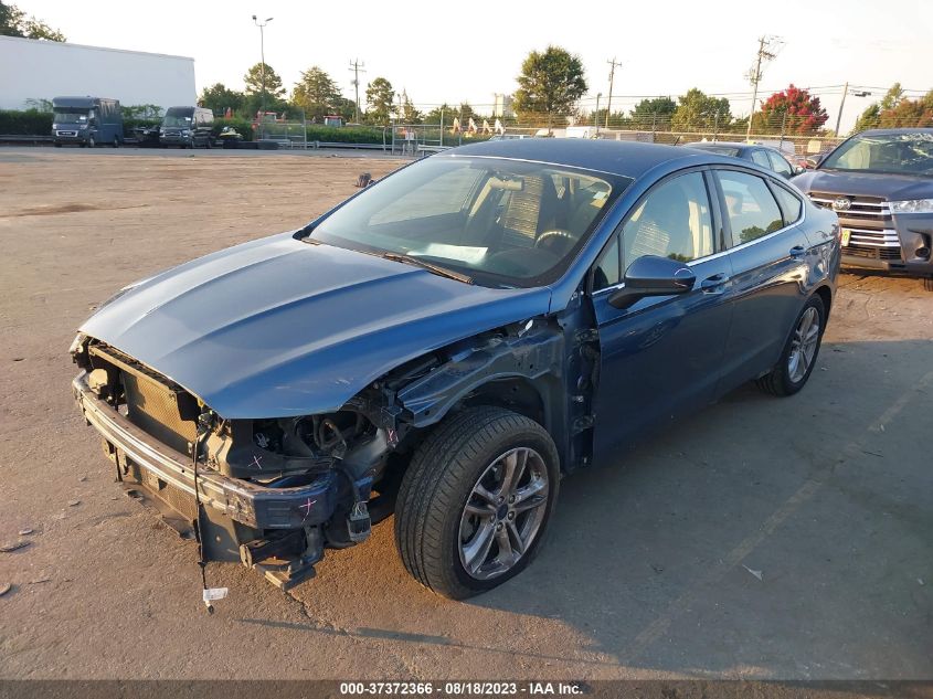 2018 FORD FUSION SE - 3FA6P0HD4JR222836