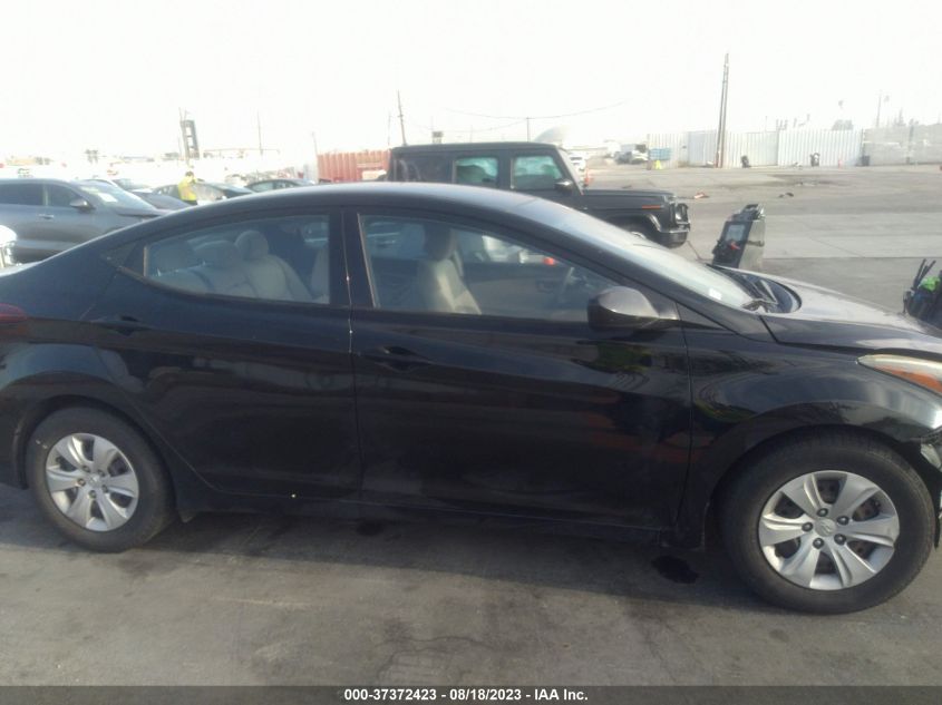 2016 HYUNDAI ELANTRA SE - 5NPDH4AE6GH711131