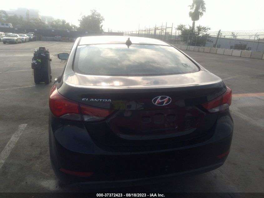 2016 HYUNDAI ELANTRA SE - 5NPDH4AE6GH711131