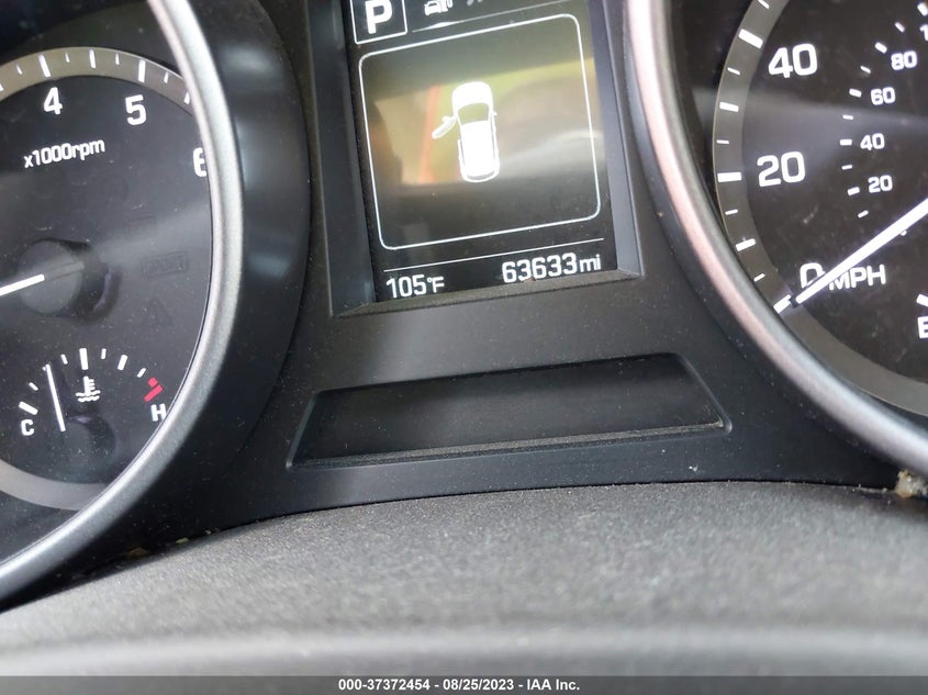 VIN 5XYZU3LB2HG424697 2017 HYUNDAI SANTA FE SPORT 2.4L
