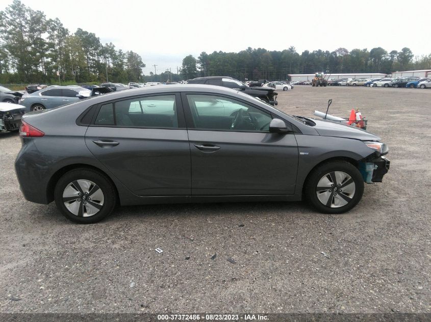2020 HYUNDAI IONIQ HYBRID BLUE - KMHC65LC0LU207785