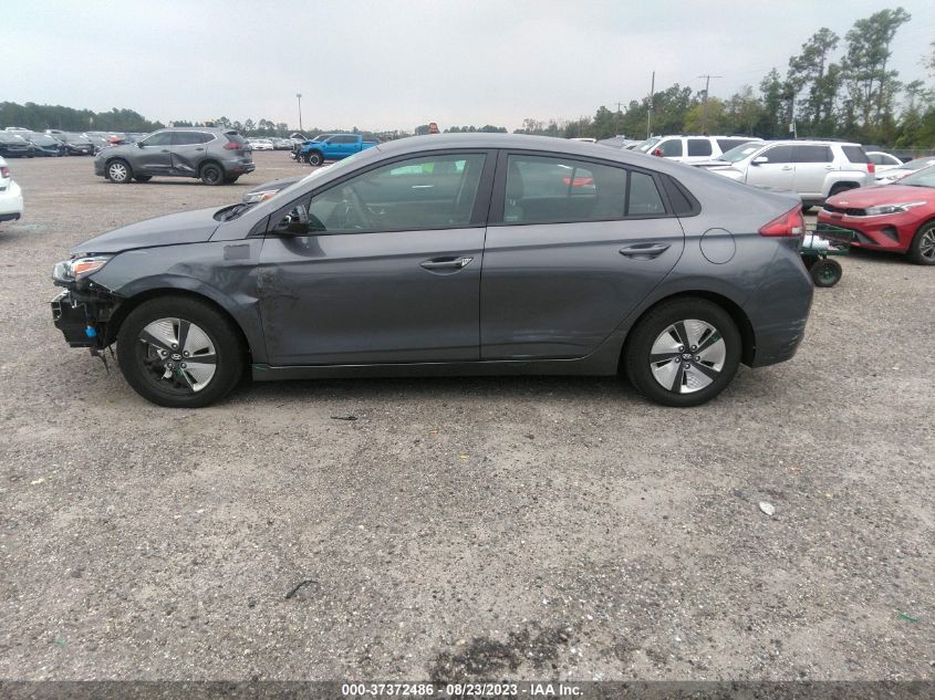 2020 HYUNDAI IONIQ HYBRID BLUE - KMHC65LC0LU207785