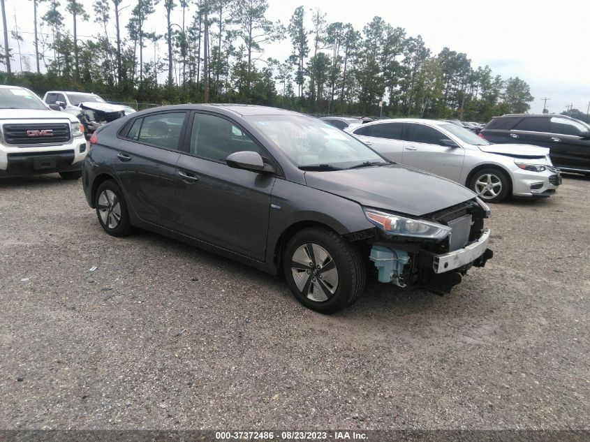2020 HYUNDAI IONIQ HYBRID BLUE - KMHC65LC0LU207785