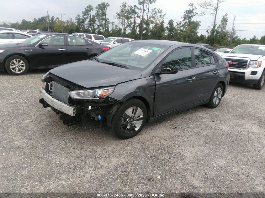 2020 HYUNDAI IONIQ HYBRID BLUE - KMHC65LC0LU207785
