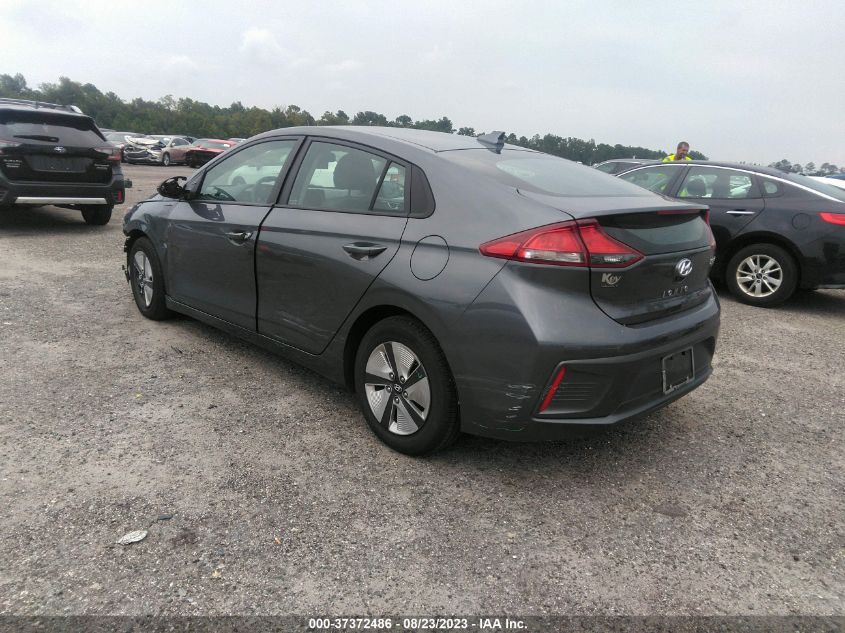 2020 HYUNDAI IONIQ HYBRID BLUE - KMHC65LC0LU207785