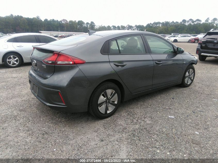 2020 HYUNDAI IONIQ HYBRID BLUE - KMHC65LC0LU207785