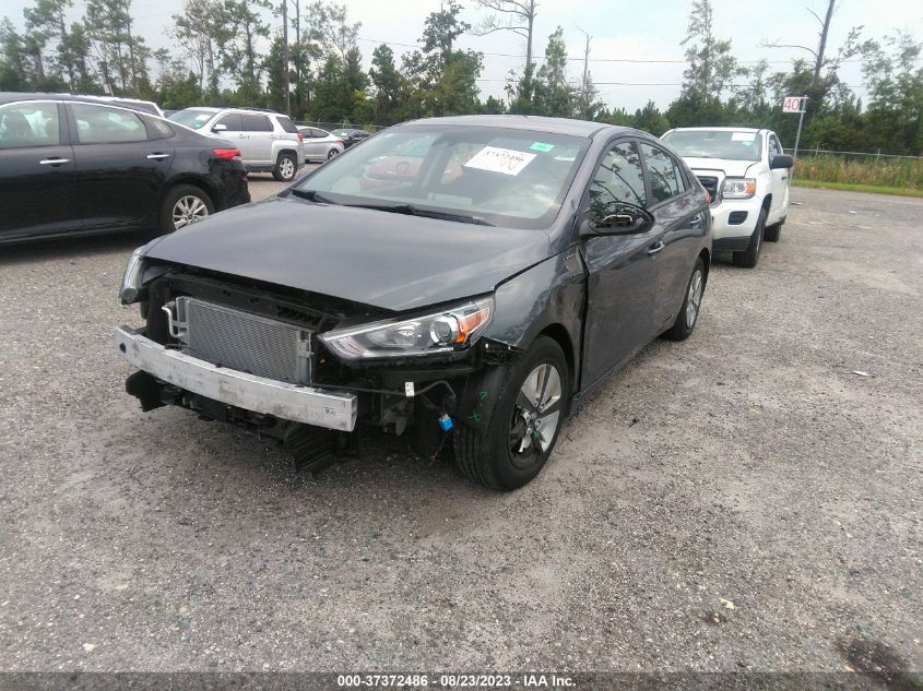2020 HYUNDAI IONIQ HYBRID BLUE - KMHC65LC0LU207785