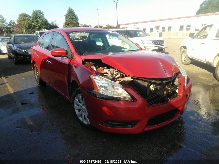 2014 NISSAN SENTRA S - 3N1AB7AP6EL690949