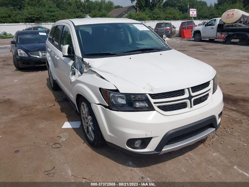 Lot #2525407780 2018 DODGE JOURNEY GT AWD salvage car