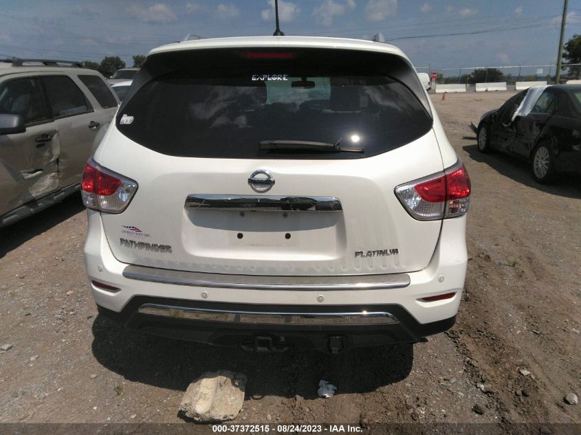 2016 NISSAN PATHFINDER PLATINUM - 5N1AR2MN3GC623791