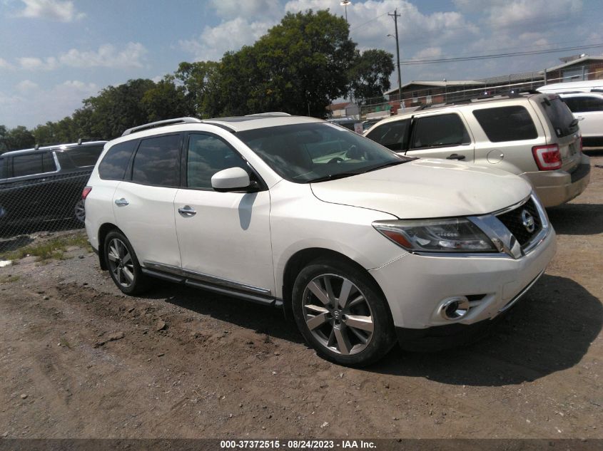 2016 NISSAN PATHFINDER PLATINUM - 5N1AR2MN3GC623791