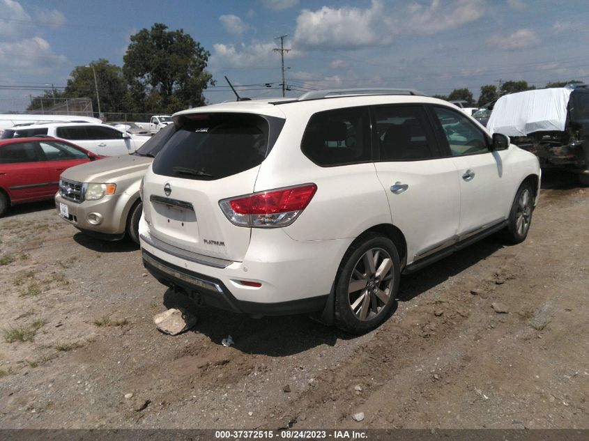 2016 NISSAN PATHFINDER PLATINUM - 5N1AR2MN3GC623791