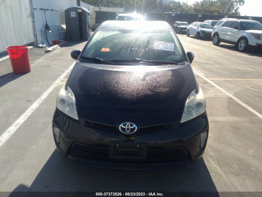 2013 TOYOTA PRIUS ONE/TWO/THREE/FOUR/FIVE - JTDKN3DU8D5544313