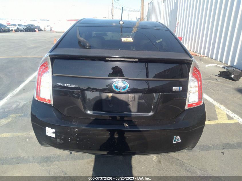 2013 TOYOTA PRIUS ONE/TWO/THREE/FOUR/FIVE - JTDKN3DU8D5544313