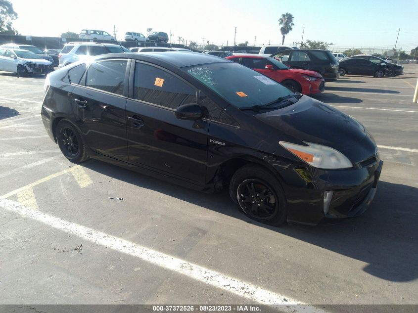 2013 TOYOTA PRIUS ONE/TWO/THREE/FOUR/FIVE - JTDKN3DU8D5544313