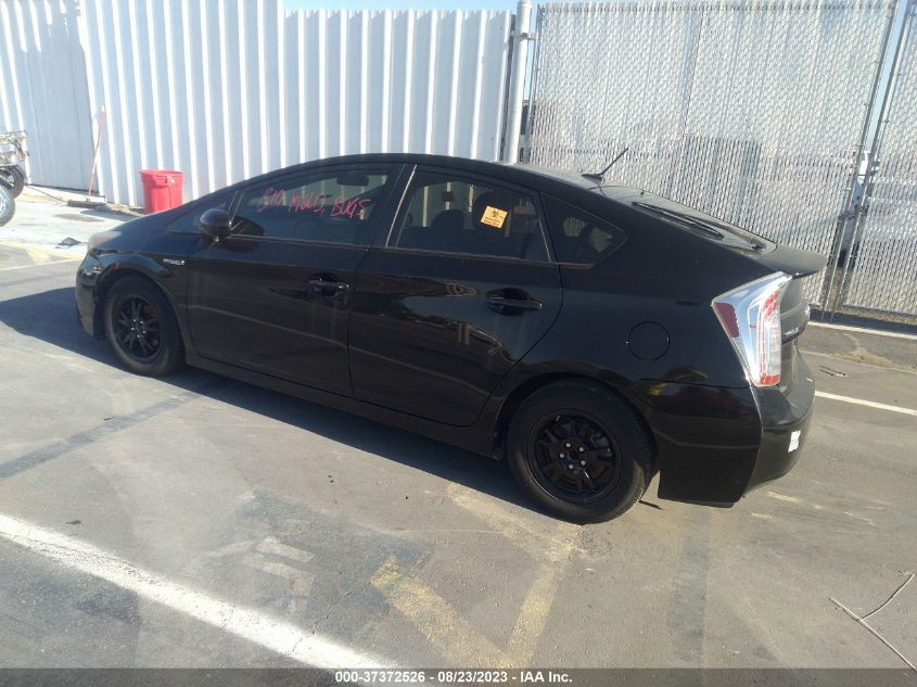 2013 TOYOTA PRIUS ONE/TWO/THREE/FOUR/FIVE - JTDKN3DU8D5544313