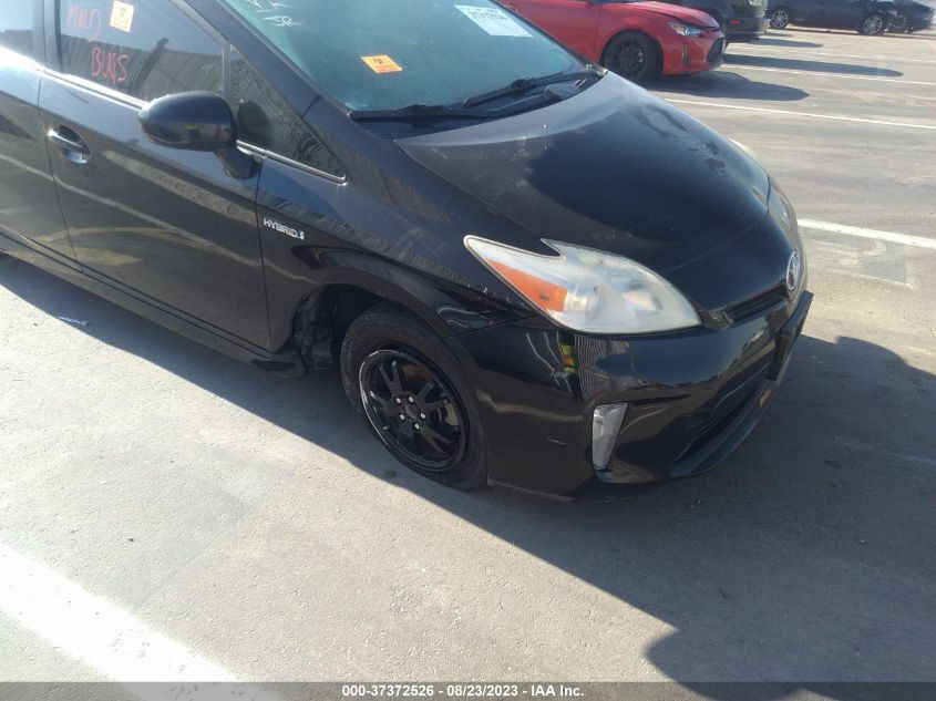2013 TOYOTA PRIUS ONE/TWO/THREE/FOUR/FIVE - JTDKN3DU8D5544313