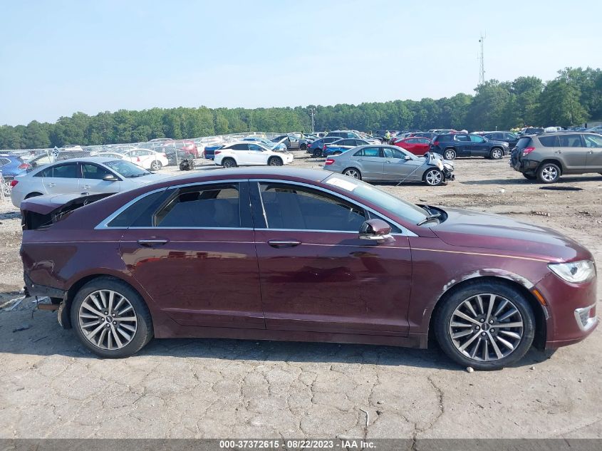 2017 LINCOLN MKZ SELECT - 3LN6L5C92HR659276