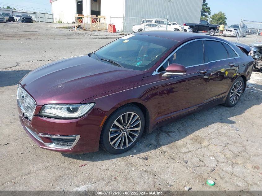 2017 LINCOLN MKZ SELECT - 3LN6L5C92HR659276