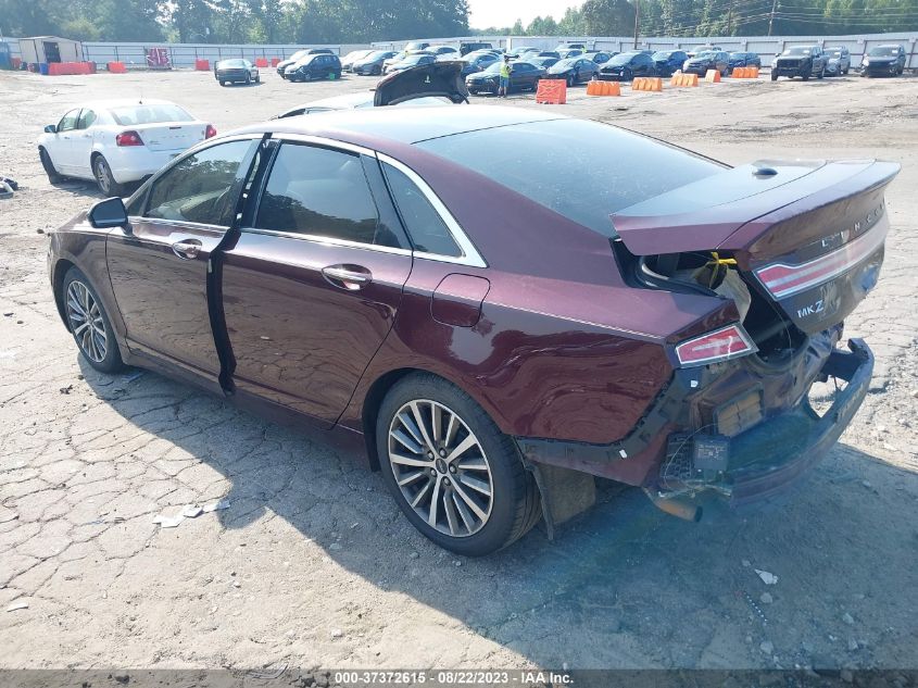 2017 LINCOLN MKZ SELECT - 3LN6L5C92HR659276