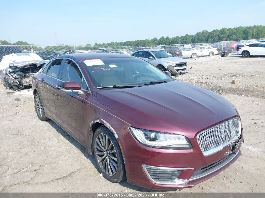 2017 LINCOLN MKZ SELECT - 3LN6L5C92HR659276