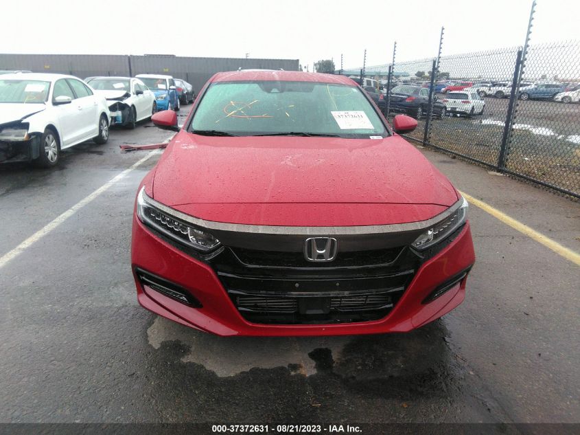 2020 HONDA ACCORD SEDAN SPORT - 1HGCV1F33LA060893