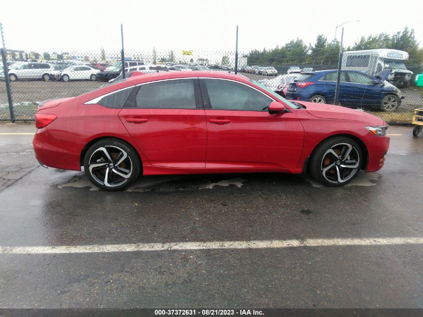 2020 HONDA ACCORD SEDAN SPORT - 1HGCV1F33LA060893