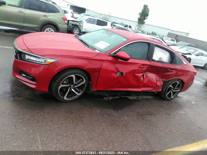 2020 HONDA ACCORD SEDAN SPORT - 1HGCV1F33LA060893