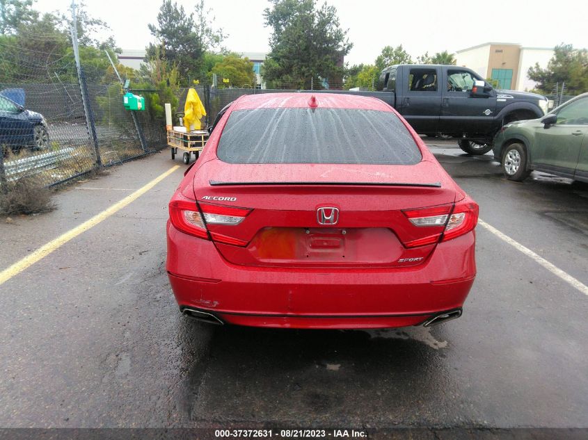 2020 HONDA ACCORD SEDAN SPORT - 1HGCV1F33LA060893