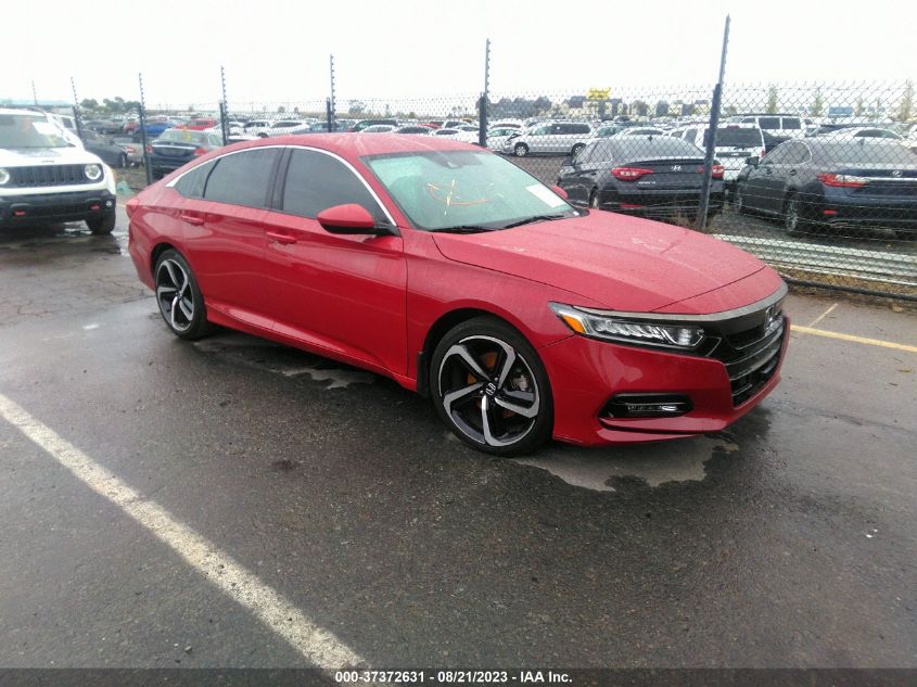2020 HONDA ACCORD SEDAN SPORT - 1HGCV1F33LA060893