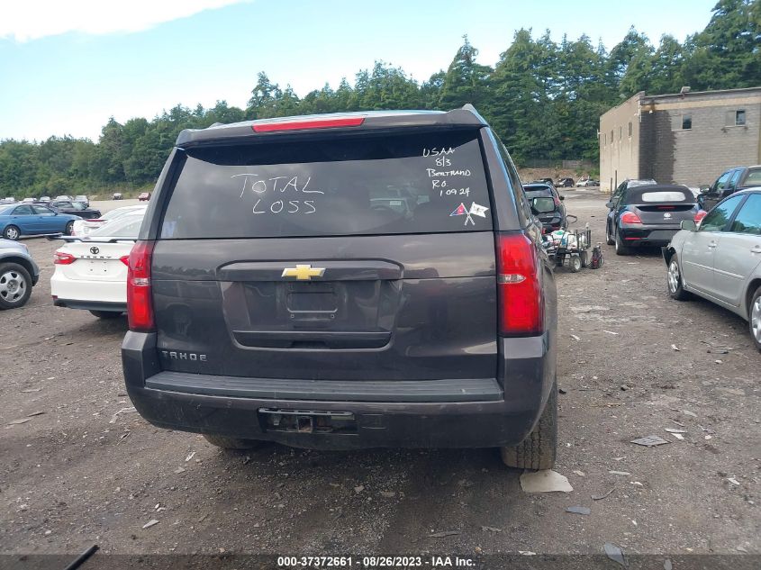 2016 CHEVROLET TAHOE LT - 1GNSKBKC9GR175074