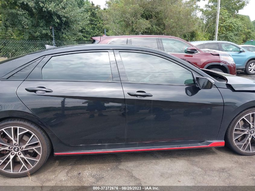 2022 HYUNDAI ELANTRA N - KMHLW4AK2NU008583