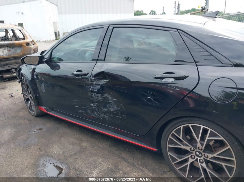 2022 HYUNDAI ELANTRA N - KMHLW4AK2NU008583
